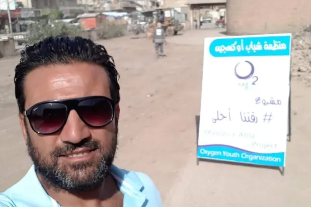 أحمد الحمزة السطم ناشط مدني اعتقلته قسد من منزله في حي المشلب بمدينة الرقة 20 مايو (الشبكة السورية)