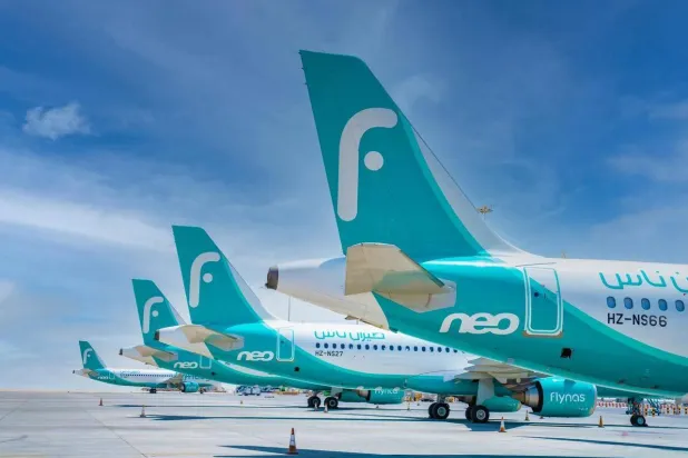 أحد طرازات طائرات «طيران ناس» (الشركة)