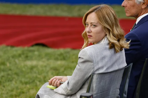 رئيسة الوزراء الإيطالية جورجيا ميلوني (إ.ب.أ)