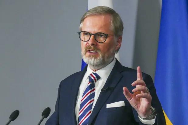 رئيس الوزراء التشيكي بيتر فيالا (إ.ب.أ)