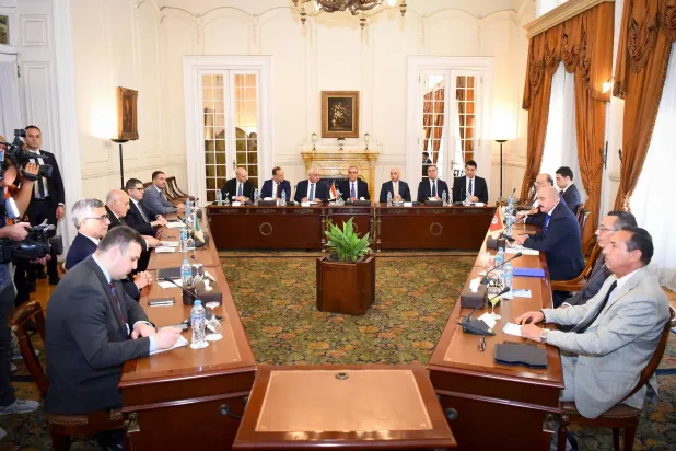 الاجتماع الثلاثي لوزراء خارجية مصر وتونس والجزائر (الخارجية المصرية)