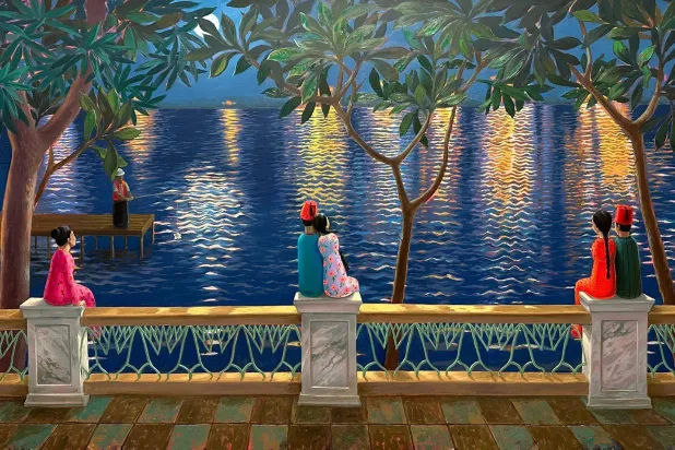 رسالة بصرية للاستمتاع بالمشهد الحالم والعودة إلى الطبيعة (الشرق الأوسط)