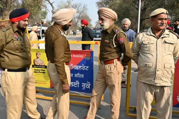 عناصر من الشرطة الهندية (أرشيفية - أ.ف.ب)