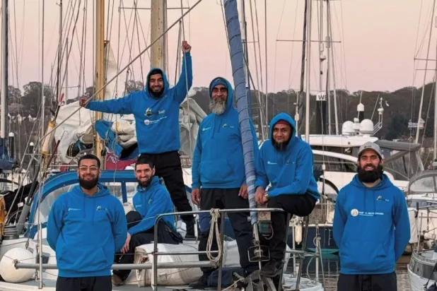 فريق إبحار الحج من لندن إلى جدة عبر الإبحار الشراعي (حساب الفريق في إنستغرام)