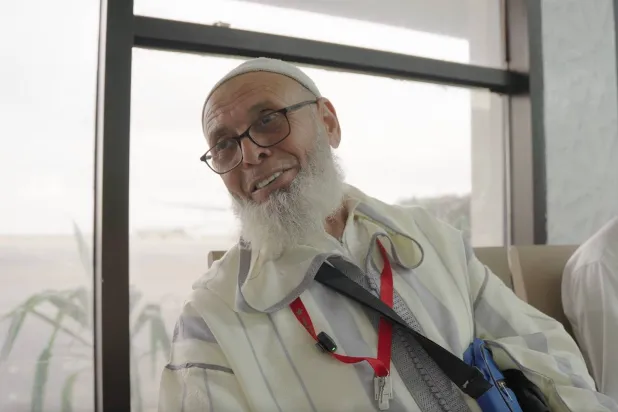 الحاج المغربي خلال حديثه (الشرق الأوسط)