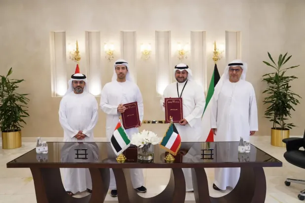 Falaj 3 füze botlarının tedarik töreninden (Kuveyt Savunma Bakanlığı)