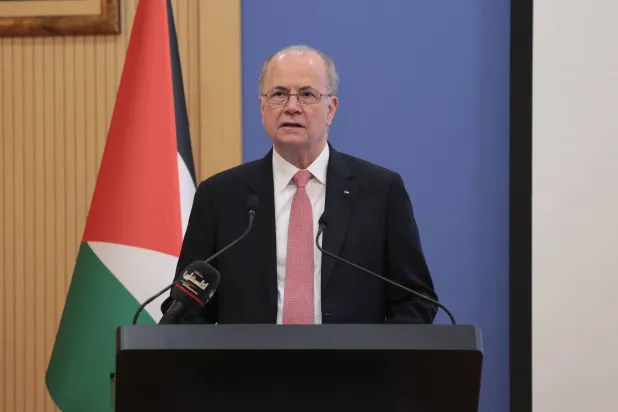 رئيس الوزراء الفلسطيني محمد مصطفى (د.ب.أ)