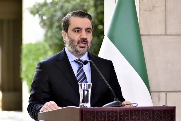 وزير الخارجية السوري أسعد الشيباني (أ.ف.ب) 