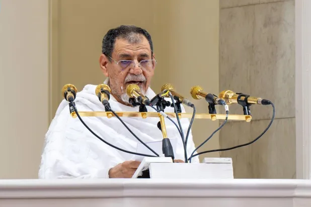 الشيخ صالح بن حميد يلقي خطبة يوم عرفة لهذا العام في مسجد نمرة (واس)