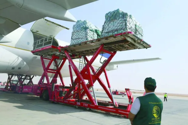 مساعدات إنسانية سعودية للسودان (واس)