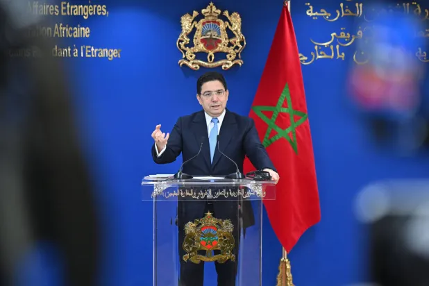 أكد وزير الخارجية المغربي ناصر بوريطة أن موقف غانا من النزاع يسهم في تعزيز التعاون الثنائي (إ.ب.أ)