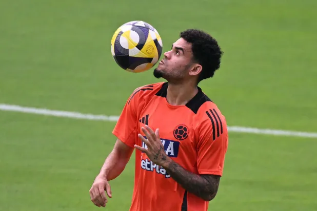 لويس دياز جناح فريق ليفربول (أ.ف.ب)