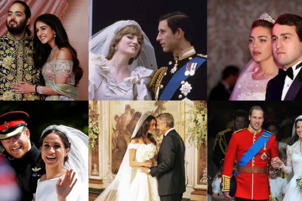 حفلات الزفاف الأعلى تكلفةً في التاريخ (وكالات)
