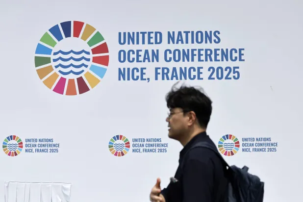 تنعقد قمة الأمم المتحدة الثالثة لحماية المحيطات في نيس هذا الأسبوع (إ.ب.أ)