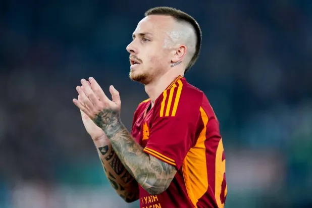 الظهير الإسباني أنخيلينيو لاعب روما (نادي روما)