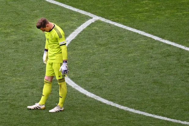 مارك أندريه تير شتيغن حارس برشلونة ومنتخب ألمانيا (د.ب.أ)