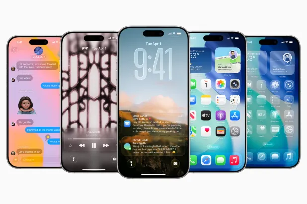 «أبل» تكشف عن iOS 26 بتحديث شامل يعيد تصميم الواجهة ويعزز الذكاء الاصطناعي مع ميزات جديدة للمكالمات والرسائل والموسيقى وتطبيقات السفر (أبل) 