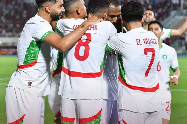 فرحة مغربية بهدف الفوز (الشرق الأوسط)