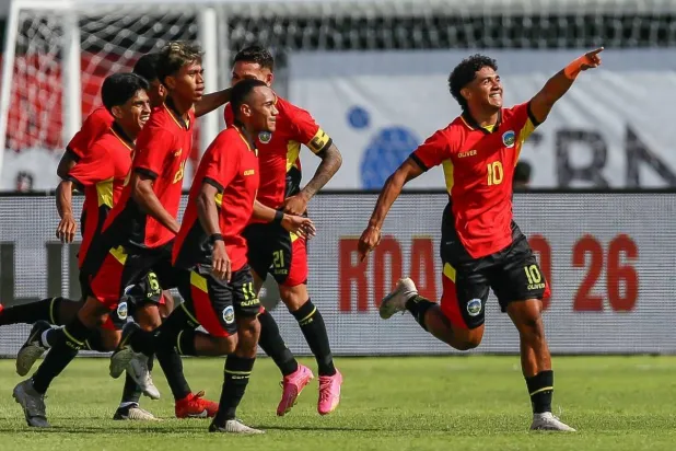 تغلب منتخب تيمور الشرقية 1 - صفر على ضيفه منتخب جزر المالديف (منتخب تيمور الشرقية)