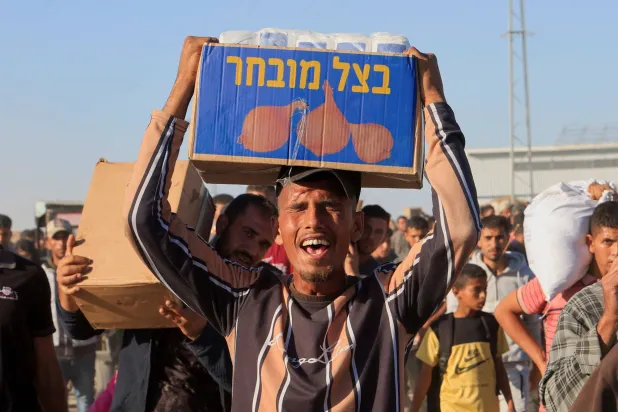 الهدف المعلن لمؤسسة غزة الإنسانية هو التخفيف من حدة الجوع (رويترز)