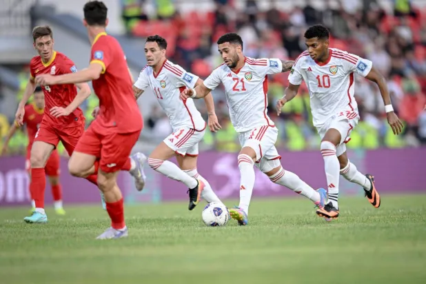 التعادل حكم مواجهة قرغيزستان والإمارات (منتخب الإمارات)