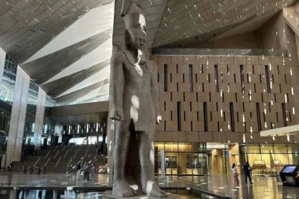 المتحف المصري الكبير يفتتح رسمياً في 3 يوليو (تموز) المقبل (وزارة السياحة والآثار)