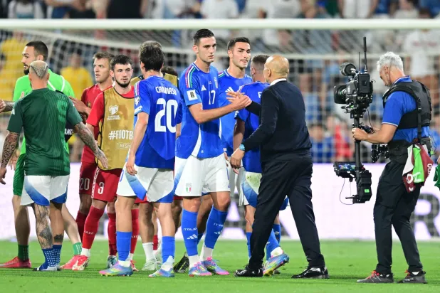 منتخب إيطاليا يستعد لمرحلة ما بعد سباليتي (رويترز)