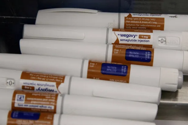 حقن من عقار «ويغوفي» (رويترز)