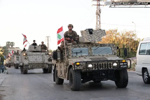 دورية للجيش اللبناني في الجنوب (مديرية التوجيه)