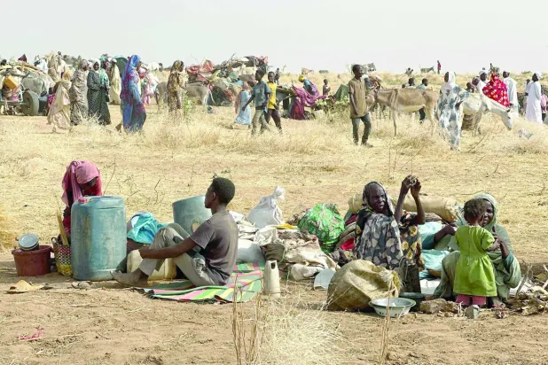 الحرب شرَّدت السودانيين والأرقام تشير إلى نحو 13 مليون شخص فرُّوا من مناطقهم (أ.ف.ب)