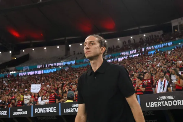 فيليبي لويس المدرب الشاب لفلامنغو البرازيلي (أ.ف.ب) 