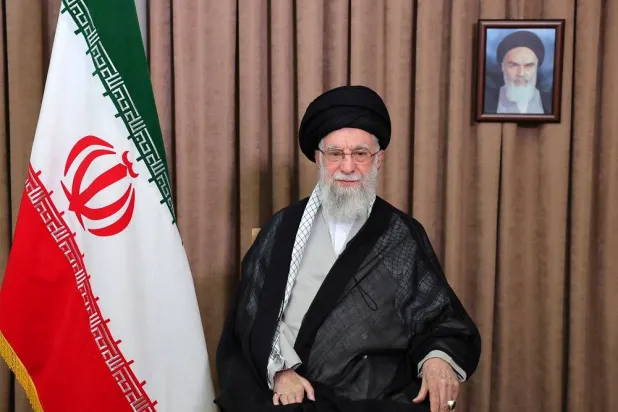 Iran's Supreme Leader Ali Khamenei looks on, in a televised message following the Israeli strikes in Tehran, Iran, June 13, 2025. Office of the Iranian Supreme Leader/WANA (West Asia News Agency)/Handout via Reuters 