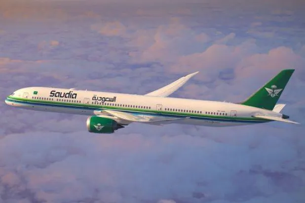 طائرة تابعة لـ«الخطوط السعودية» تغيِّر مسار رحلتها بعد تلقيها بلاغاً كاذباً بوجود قنبلة (الخطوط السعودية)