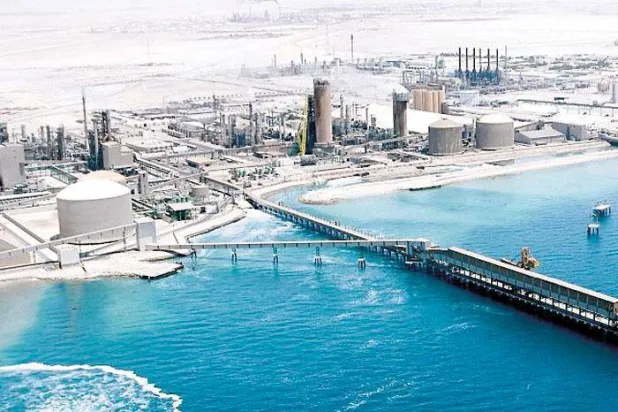 منظر عام لحقل الشمال في قطر (أ.ف.ب)