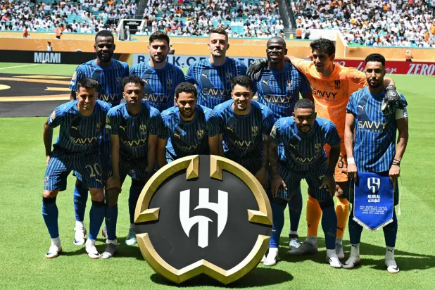 فريق الهلال (أ.ف.ب)