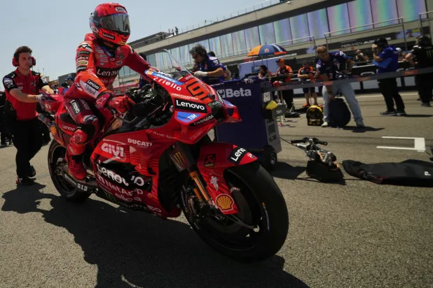 مارك ماركيز مرشح فوق العادة (أ.ب)