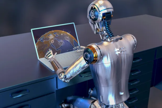 «غارتنر»: نجاح تطبيق الذكاء الاصطناعي في اتخاذ القرار يعتمد على وجود حوكمة قوية وبُنية بيانات متماسكة (غيتي)