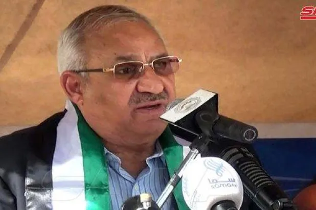 طلال ناجي الأمين العام للجبهة الشعبية لتحرير فلسطين القيادة العامة (سانا)