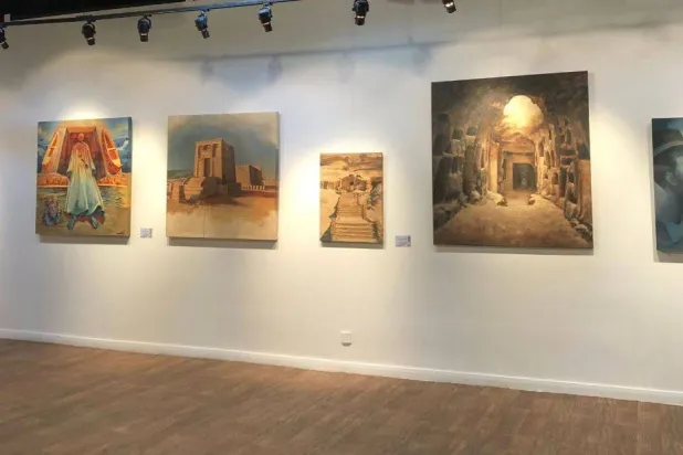 بورتريهات لأشخاص وأماكن من الحضارة المصرية (هيئة قصور الثقافة)