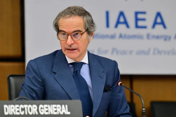 المدير العام للوكالة الدولية للطاقة الذرية رافائيل غروسي