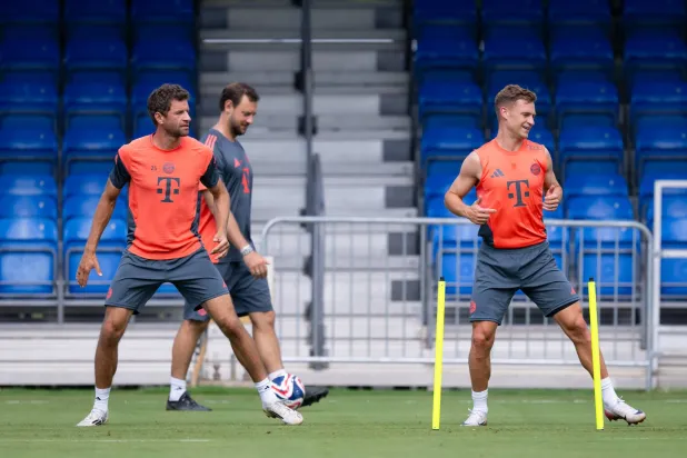 بايرن ميونيخ يستعد لمواجهة فلامنغو (د.ب.أ)