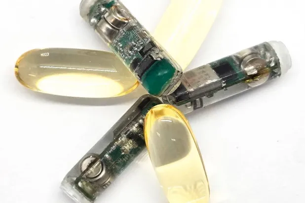 الكبسولة الجديدة يبلغ قطرها 7 ملليمترات وطولها 25 ملليمتراً فقط (معهد كاليفورنيا للتقنية)