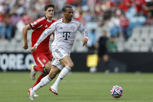 ليروي ساني جناح بايرن ميونيخ المنتقل لغلاطة سراي (أ.ب) 