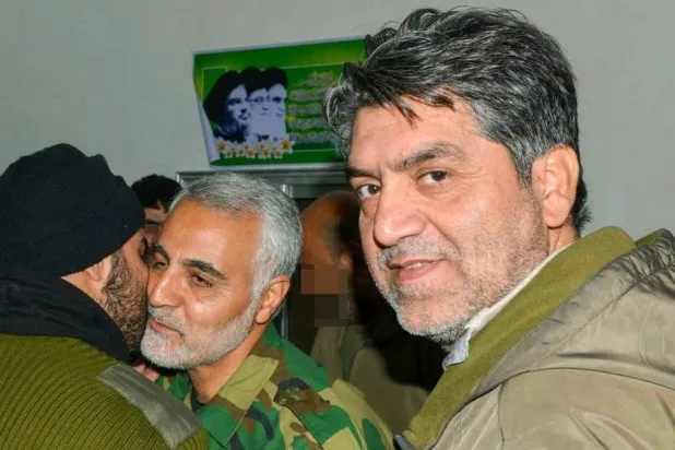 صورة لنيكويي في سوريا ونشرها حساب قاسم سليماني الرسمي