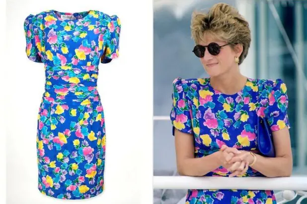 الأميرة ديانا ترتدي فستان الرعاية (حساب دار جوليان عبر إنستغرام - غيتي)

