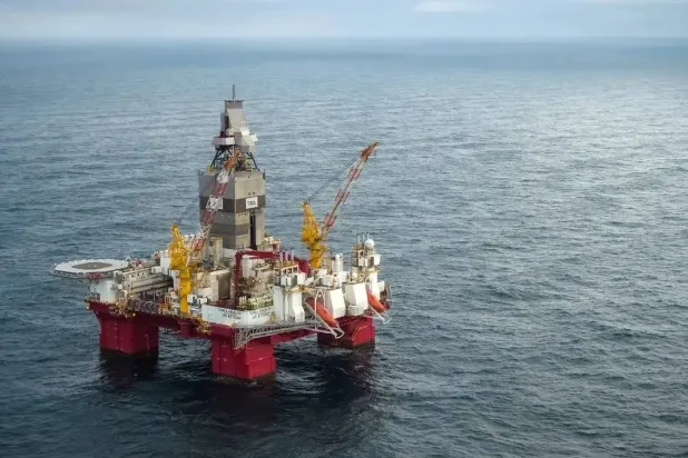 منصة الحفر «ترانس أوشن إنابلر» التابعة لشركة إكوينور النرويجية (الموقع الإلكتروني لشركة إكوينور)