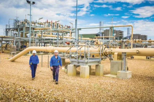 منشأة غاز في أستراليا (رويترز)