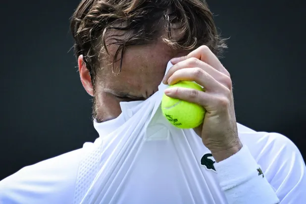 دانييل ميدفيديف (أ.ف.ب)