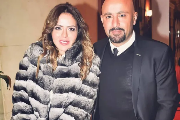 الفنان أحمد السقا والإعلامية مها الصغير (إنستغرام)