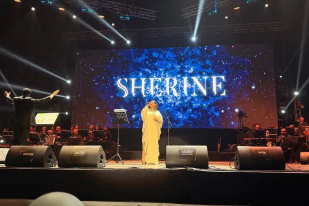 شيرين في حفل «موازين» بالمغرب (إنستغرام)